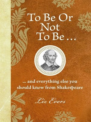 cover image of To Be Or Not to Be
